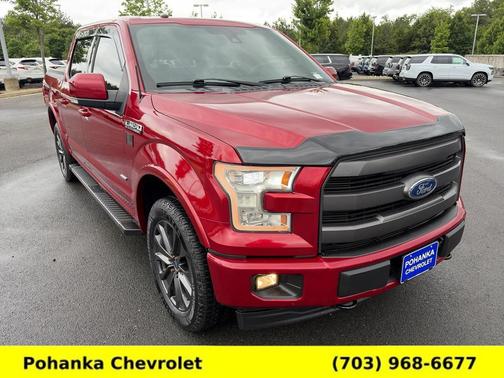 Ruby Red Metallic Tinted Clearcoat 2017 Ford F-150 Lariat