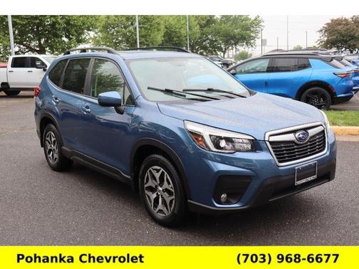 Horizon Blue Pearl 2021 Subaru Forester Premium