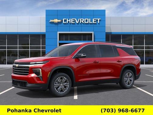 Radiant Red 2027 Chevrolet Traverse LT