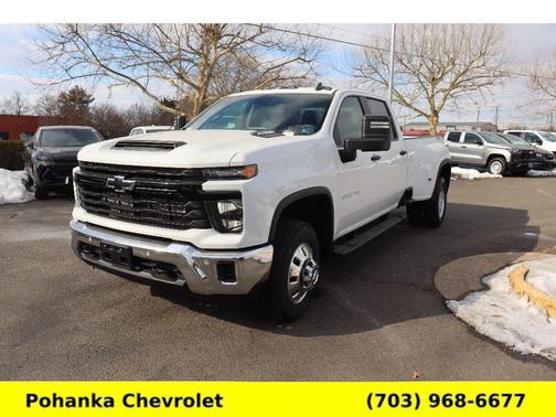Summit White 2026 Chevrolet Silverado 3500 WT
