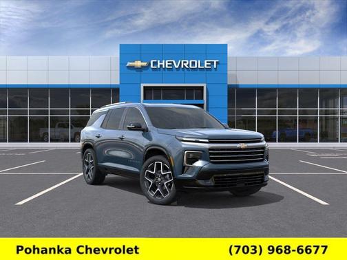 Lakeshore Blue Metallic 2026 Chevrolet Traverse High Country