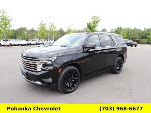 Black 2023 Chevrolet Tahoe High Country