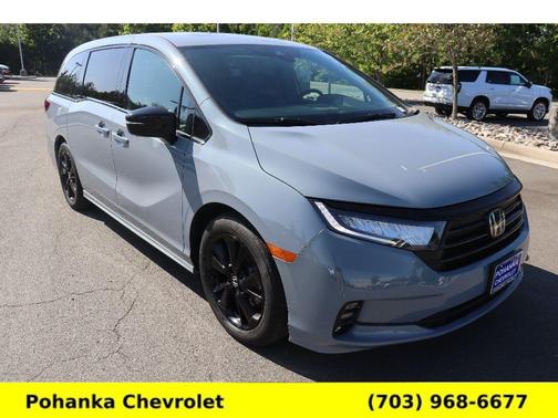 Sonic Gray Pearl 2023 Honda Odyssey Sport