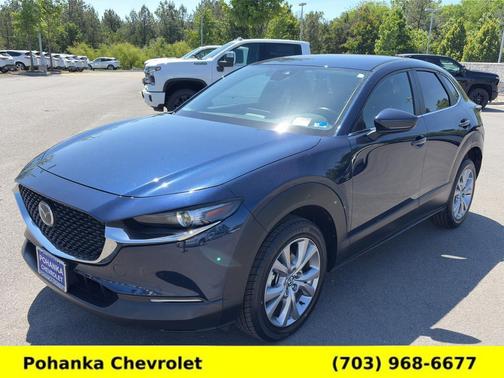 Deep Crystal Blue Mica 2022 Mazda CX-30 2.5 S Select Package