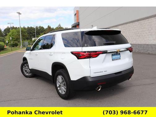 Summit White 2023 Chevrolet Traverse LT Leather
