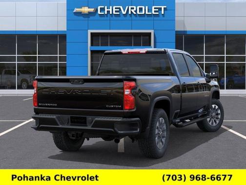 Black 2026 Chevrolet Silverado 2500 Custom