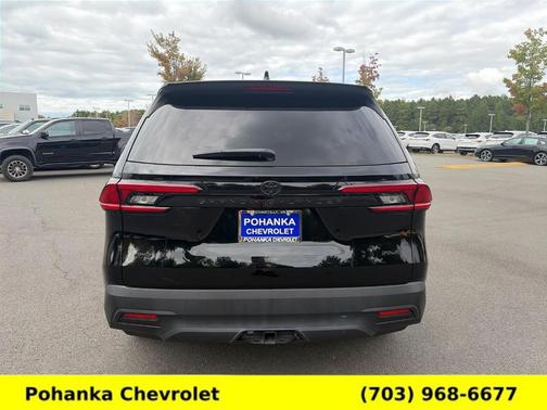 Midnight Black Metallic 2025 Toyota Grand Highlander XLE