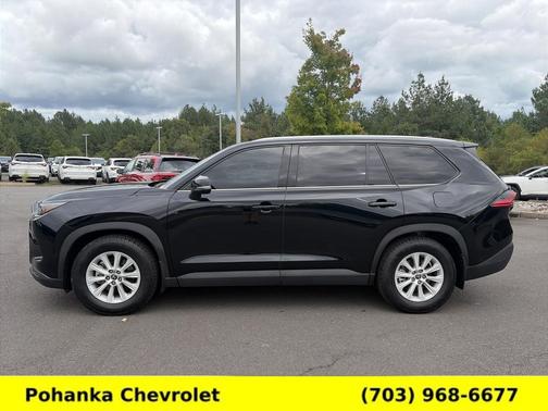 Midnight Black Metallic 2025 Toyota Grand Highlander XLE