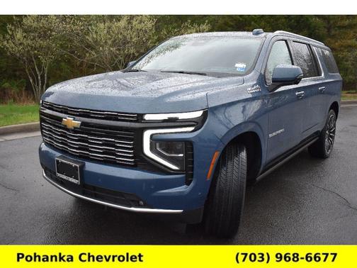Lakeshore Blue Metallic 2026 Chevrolet Suburban High Country