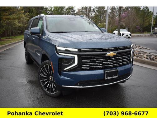 Lakeshore Blue Metallic 2026 Chevrolet Suburban High Country