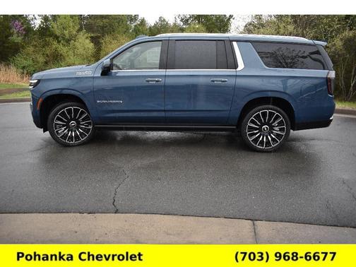Lakeshore Blue Metallic 2026 Chevrolet Suburban High Country