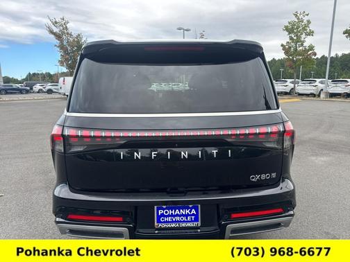 Diamond Black 2025 INFINITI QX80 SENSORY