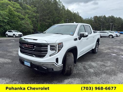 Summit White 2026 GMC Sierra 1500 SLT