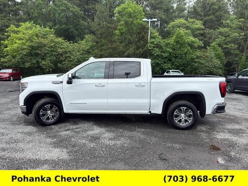 Summit White 2026 GMC Sierra 1500 SLT