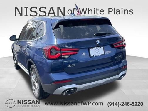 Phytonic Blue Metallic 2022 BMW X3 xDrive30i