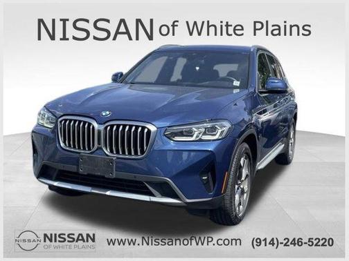 Phytonic Blue Metallic 2022 BMW X3 xDrive30i