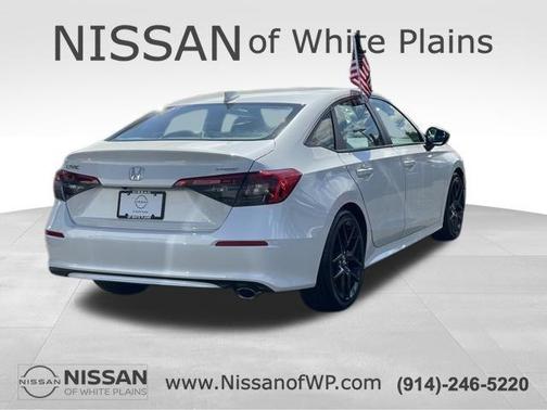 Platinum White Pearl 2023 Honda Civic Sport
