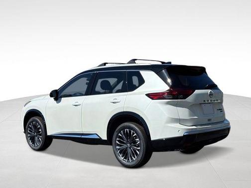 White Pearl 2026 Nissan Rogue Platinum