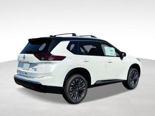 White Pearl 2026 Nissan Rogue Platinum