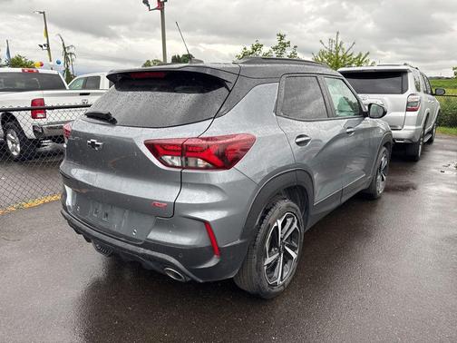 Steel Metallic 2021 Chevrolet Trailblazer RS