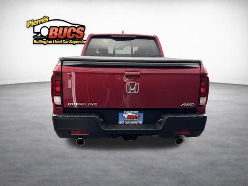 Red 2021 Honda Ridgeline RTL