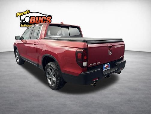 Red 2021 Honda Ridgeline RTL