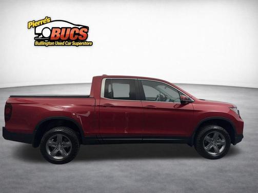 Red 2021 Honda Ridgeline RTL