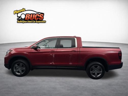 Red 2021 Honda Ridgeline RTL