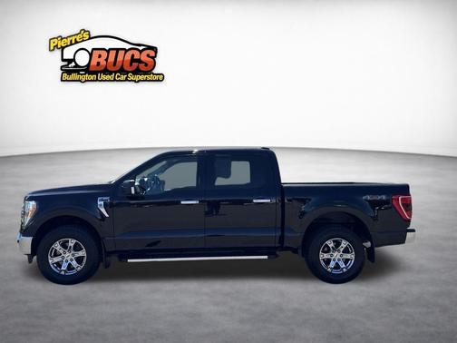 Agate Black Metallic 2021 Ford F-150 XLT