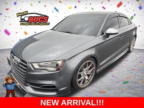 Monsoon Gray Metallic 2015 Audi S3 2.0T Premium Plus