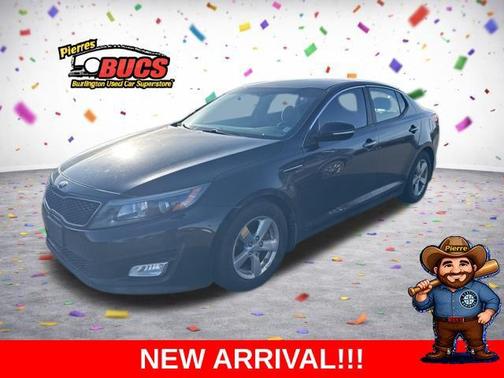 Ebony Black 2015 Kia Optima LX