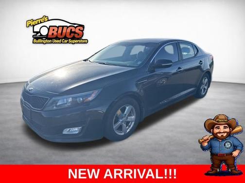 Ebony Black 2015 Kia Optima LX