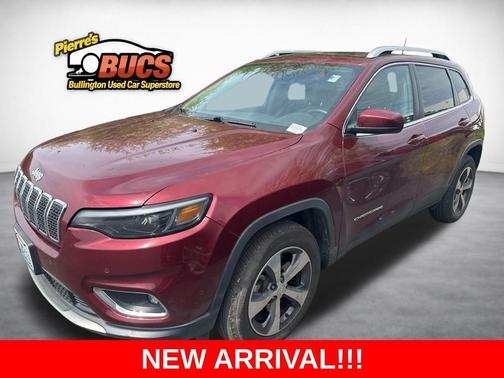 Velvet Red Pearlcoat 2019 Jeep Cherokee Limited