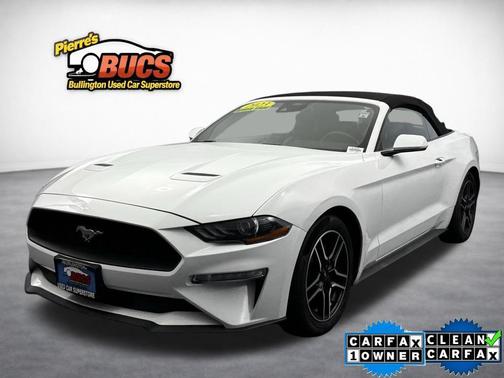 Oxford White 2023 Ford Mustang EcoBoost Premium