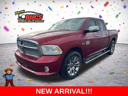 Deep Cherry Red Crystal 2013 RAM 1500 Laramie Longhorn Edition