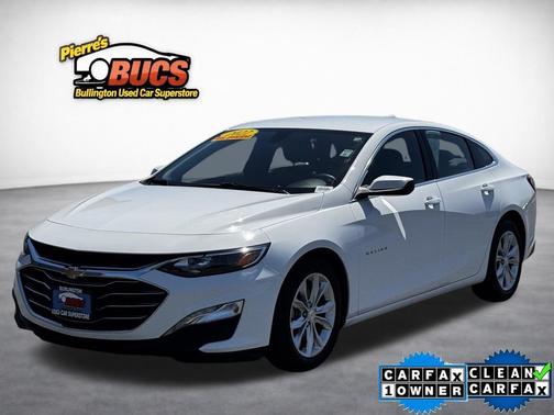 Summit White 2022 Chevrolet Malibu LT