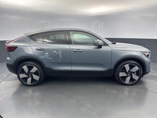 Thunder Gray Metallic 2023 Volvo C40 Recharge Pure Electric Twin Ultimate