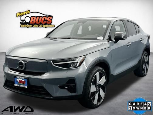 Thunder Gray Metallic 2023 Volvo C40 Recharge Pure Electric Twin Ultimate