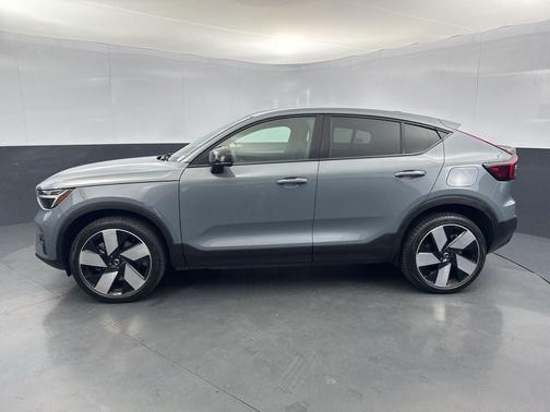Thunder Gray Metallic 2023 Volvo C40 Recharge Pure Electric Twin Ultimate