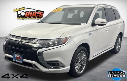Pearl White 2021 Mitsubishi Outlander PHEV GT