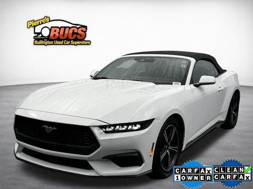 Oxford White 2025 Ford Mustang EcoBoost