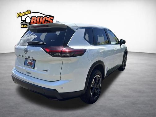 White Pearl 2025 Nissan Rogue SV