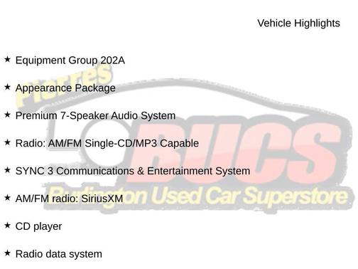 Black 2019 Ford Flex SEL