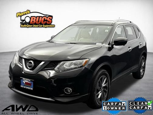 Magnetic Black 2016 Nissan Rogue SL