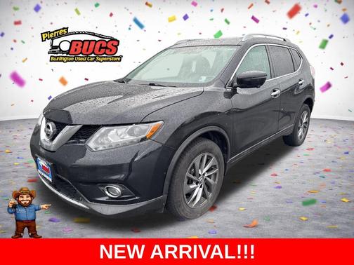 Magnetic Black 2016 Nissan Rogue SL