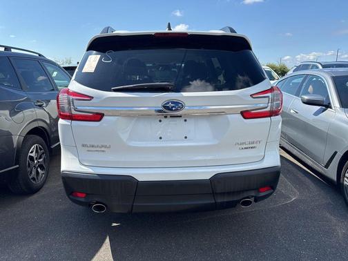 Crystal White Pearl 2023 Subaru Ascent Limited 7-Passenger
