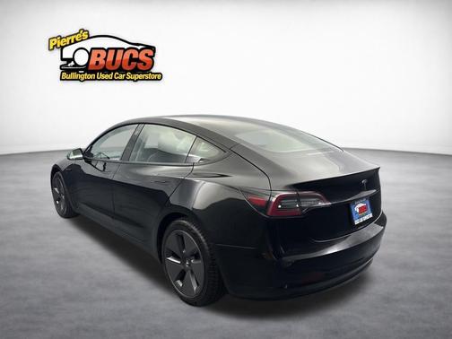 Solid Black 2021 Tesla Model 3 Standard Range Plus