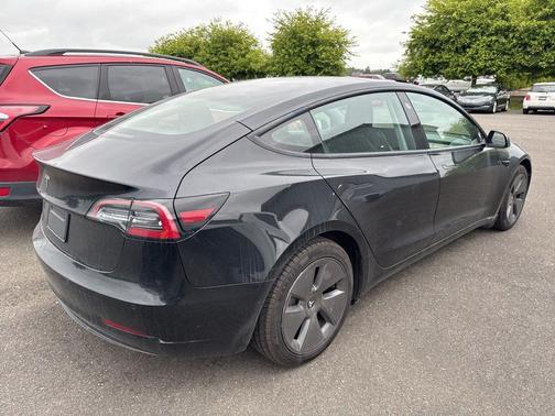 Solid Black 2021 Tesla Model 3 Standard Range Plus