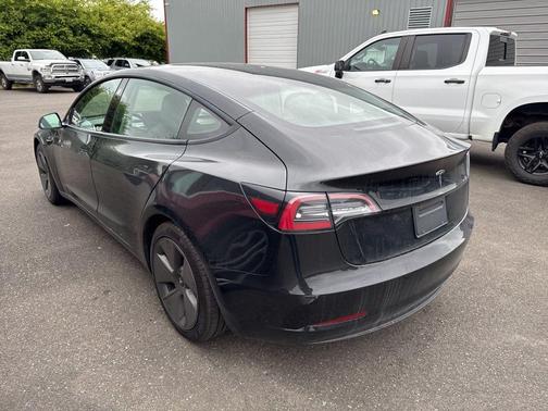 Solid Black 2021 Tesla Model 3 Standard Range Plus