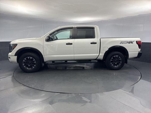 Glacier White 2021 Nissan Titan PRO-4X